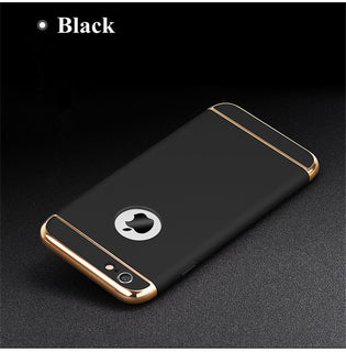 Case Iphone Luxury Black Matte Hard